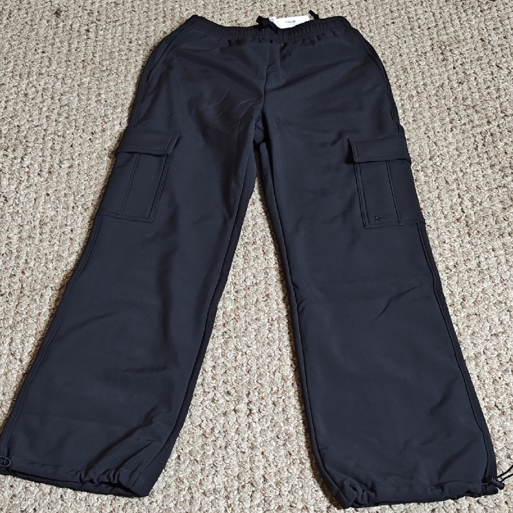 PINK Victoria's Secret Black Track Pants